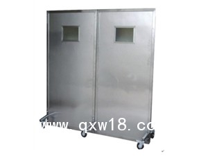 X射線防護(hù)鉛屏風(fēng)制造，移動輪帶剎車裝置