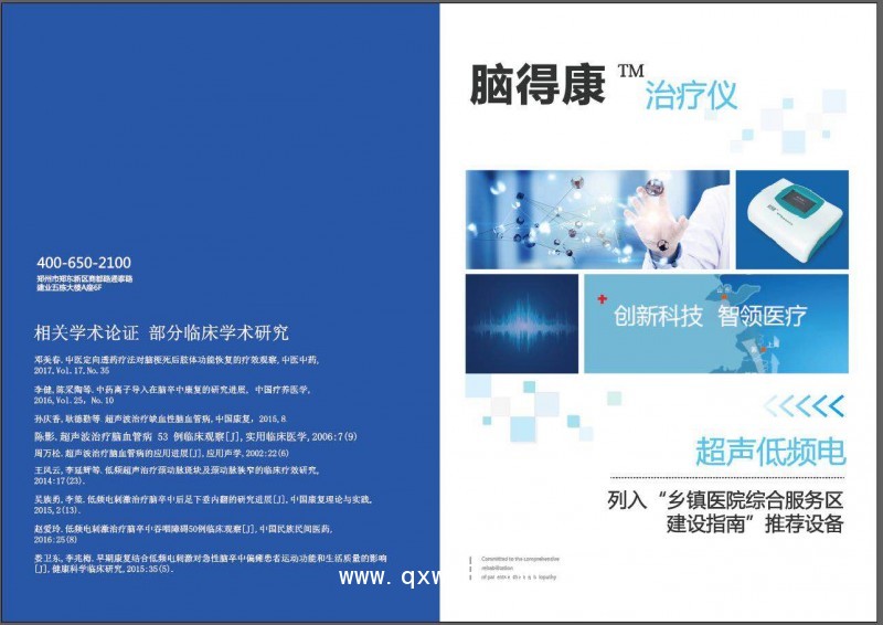 智領(lǐng)腦得康超聲低頻電治療儀