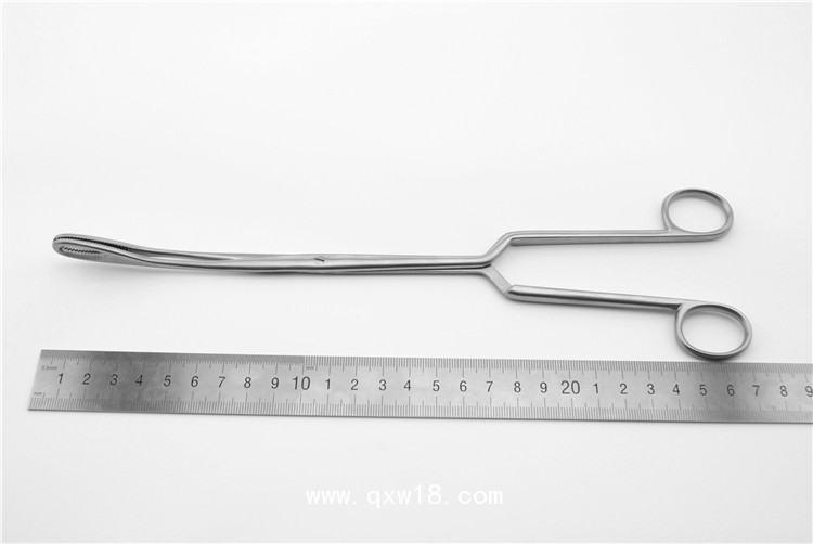 胎盤鉗，醫(yī)用婦科，不銹鋼材質(zhì)