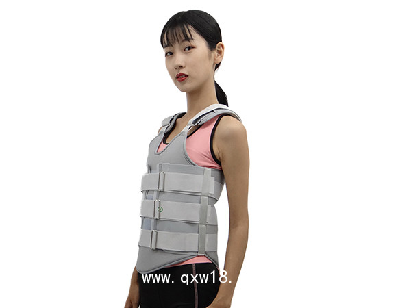 加熱塑型款胸腰椎固定支具 可調(diào)節(jié)腰椎護(hù)具