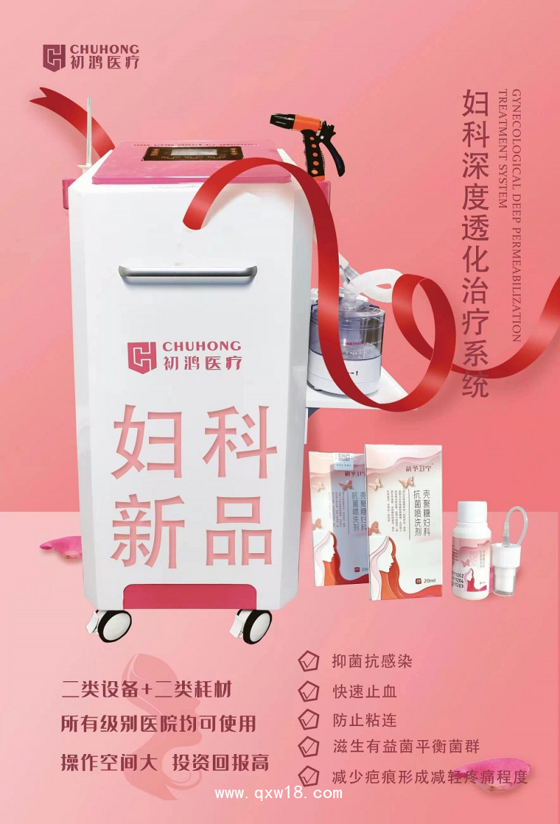 初鴻醫(yī)用臭氧婦科治療儀 陰道炎宮頸糜爛 婦科炎癥治療儀