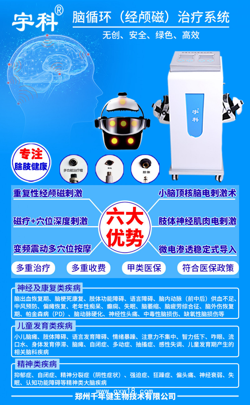 新一代腦循環(huán)電刺激治療儀廠家直銷全網(wǎng)低價支持試用專業(yè)生產(chǎn)商