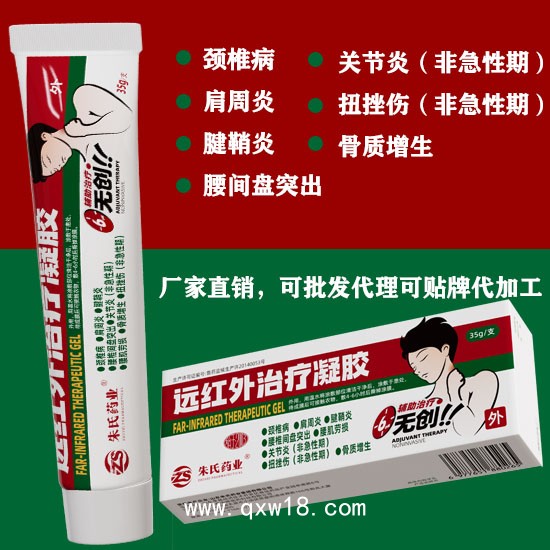 頸肩腰腿痛涂抹凝膠（可成膜）—二類凝膠貼牌加工—新品招商