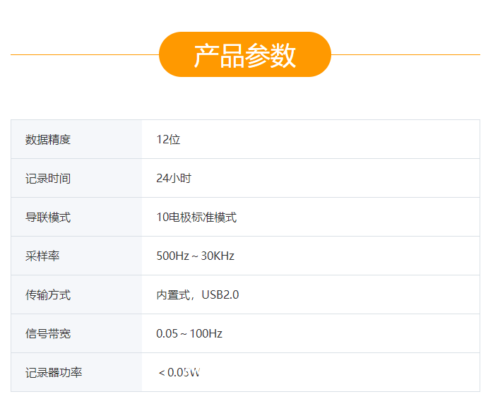 辰方科技 長時間動態(tài)心電記錄分析系統(tǒng) KF-2412P