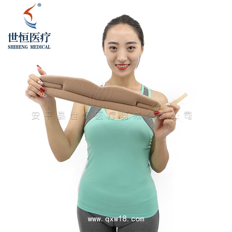 世康恒達 海綿頸圍領(lǐng)脖子支撐海綿圍領(lǐng)頸部護具透氣柔軟分體式頸托