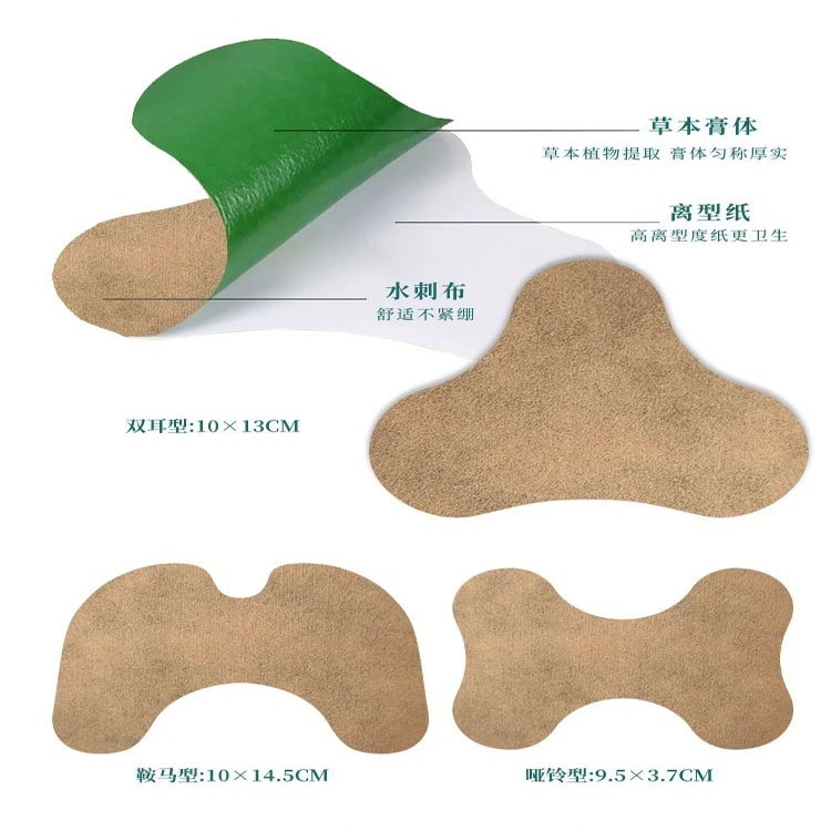 艾草貼廠(chǎng)家 可定制頸椎肩周腰椎膝蓋關(guān)節(jié)貼 規(guī)格多樣 可貼牌代工